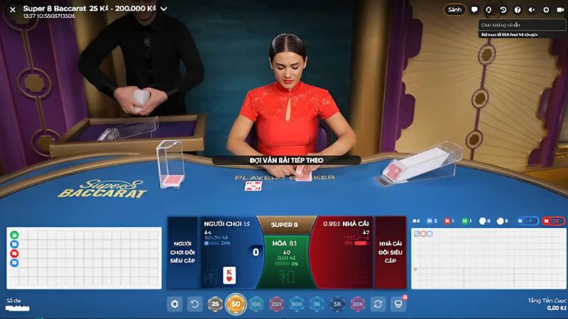 Cách đọc bảng phụ trong Baccarat đối với Beat Plate