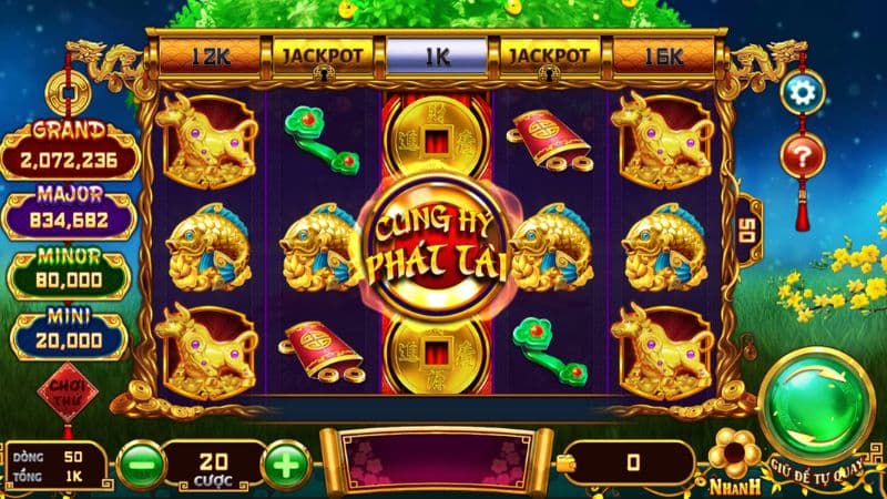 Game nổ hũ mới SOC99 Cung Hỷ Phát Tài